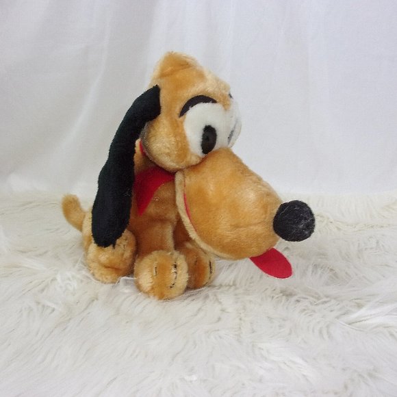Pluto Disney Plush 80's 12” Vintage 70’s - Picture 1 of 5